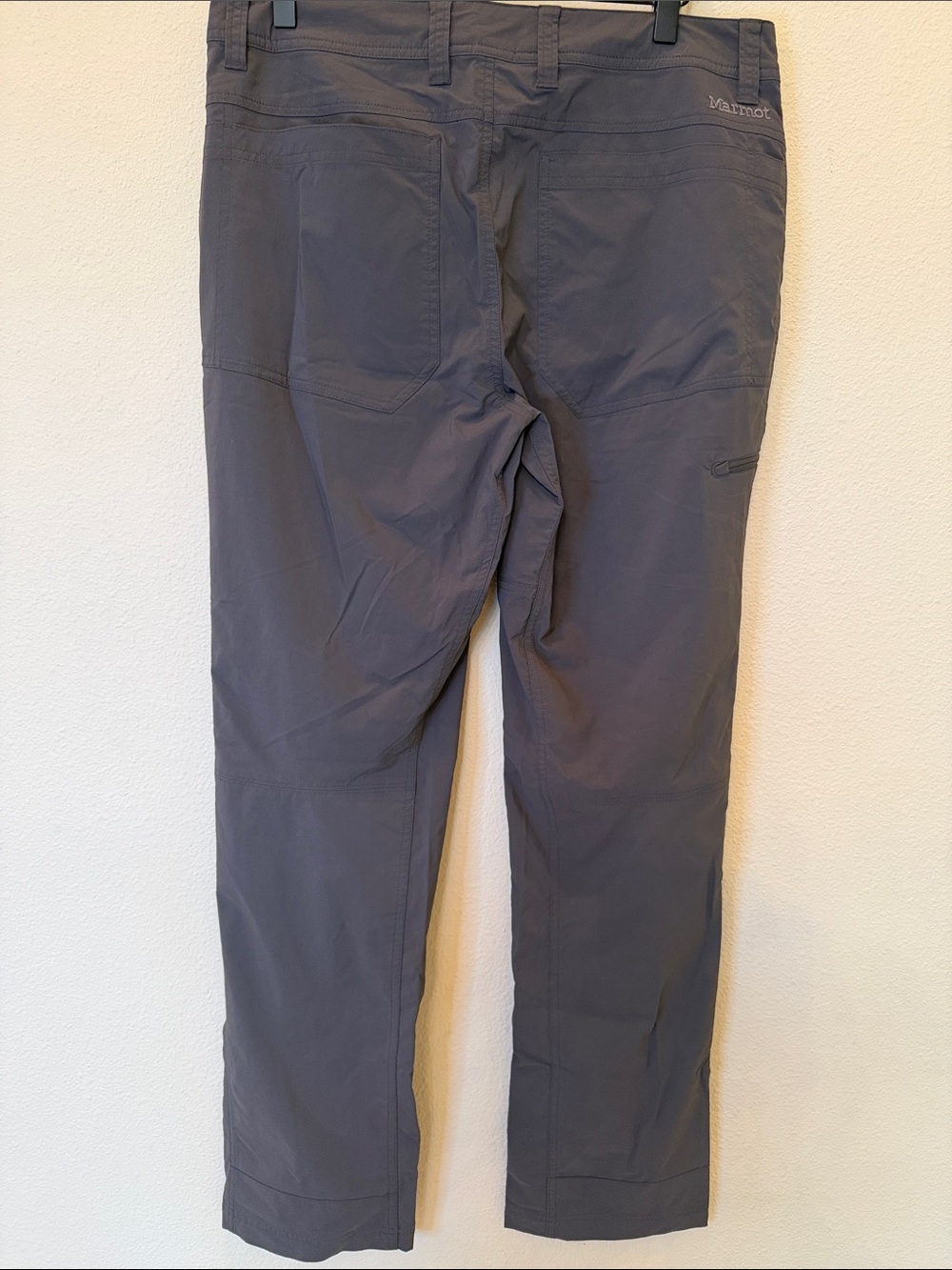 Marmot Men's Outdoor Travel Pants - Charcoal Size 32 - Picture 5 of 12